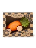 Oli&Carol Машинка-прорезыватель на деревянных колесах Cathy the Carrot — изображение 6