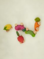Oli&Carol Машинка-прорезыватель на деревянных колесах Cathy the Carrot — изображение 4