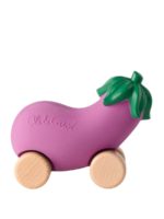 Oli&Carol Машинка-прорезыватель на деревянных колесах Emma the Eggplant