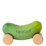 Oli&Carol Машинка-прорезыватель на деревянных колесах Pepino the Cucumber