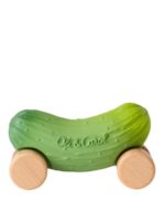 Oli&Carol Машинка-прорезыватель на деревянных колесах Pepino the Cucumber