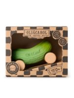 Oli&Carol Машинка-прорезыватель на деревянных колесах Pepino the Cucumber — изображение 6