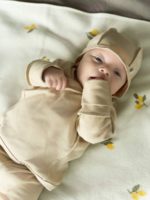 ToucanKids Комплект (распашонка, ползунки, чепчик) топленое молоко — изображение 6