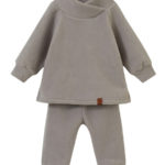 ToucanKids Костюм из флиса (кофта, брюки) серый