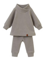 ToucanKids Костюм из флиса (кофта, брюки) серый
