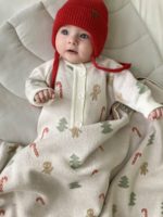 ToucanKids Плед вязаный Simple зимняя сказка 90х90см — изображение 3