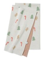 ToucanKids Плед вязаный Simple зимняя сказка 90х90см