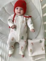 ToucanKids Плед вязаный Simple зимняя сказка 90х90см — изображение 4