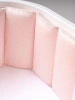 Perina Бортики для кроватки Sateen Collection розовый 385см — изображение 4