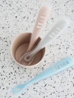 Beaba Эргономичная ложка для первого прикорма 1st Age Spoon Grey — изображение 2