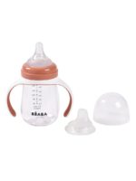 Beaba Поильник-бутылочка 2в1 Learning Cup Terracotta 210мл