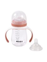 Beaba Поильник-бутылочка 2в1 Learning Cup Terracotta 210мл — изображение 7