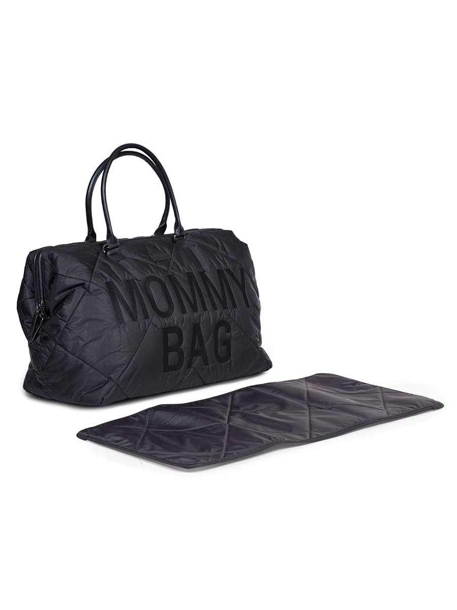Childhome Сумка для мамы Mommy Bag Puffered Black — изображение 5