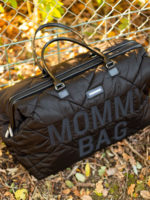 Childhome Сумка для мамы Mommy Bag Puffered Black — изображение 11