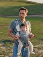 Happy Baby Эргорюкзак BabyWay Grey — изображение 18