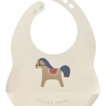 Happy Baby Силиконовый нагрудник Horse