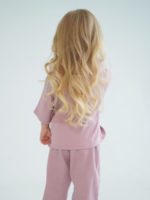 Oops Mommy Комплект (футболка,джоггеры) лиловый — изображение 4