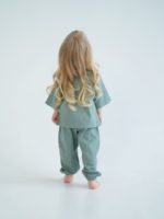 Oops Mommy Комплект одежды (футболка,джоггеры) полынь — изображение 3