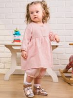 Сонный Гномик Комплект (кофта, шорты) Сакура розовый — изображение 2