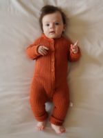 ToucanKids Комбинезон вязаный Simple кирпичный — изображение 2