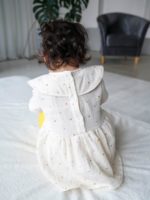 ToucanKids Комплект из муслина (платье и блумеры) цветной горошек — изображение 7
