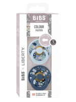 BIBS Набор из 2-х пустышек Liberty Colour Chamomile Lawn/Baby Blue Mix 0-6 месяцев — изображение 4