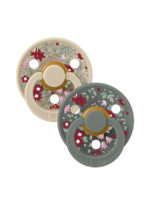 BIBS Набор из 2-х пустышек Liberty Colour Chamomile Lawn/Pine 6-18 месяцев