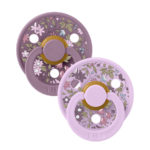 BIBS Набор из 2-х пустышек Liberty Colour Chamomile Lawn/Violet Sky 6-18 месяцев