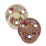 BIBS Набор из 2-х пустышек Liberty Colour Chamomile Lawn/Woodchuck Mix 6-18 месяцев