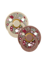 BIBS Набор из 2-х пустышек Liberty Colour Chamomile Lawn/Woodchuck Mix 6-18 месяцев