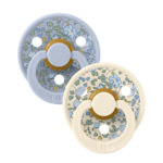 BIBS Набор из 2-х пустышек Liberty Colour Eloise/Dusty Blue Mix 6-18 месяцев