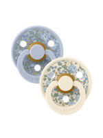 BIBS Набор из 2-х пустышек Liberty Colour Eloise/Dusty Blue Mix 6-18 месяцев