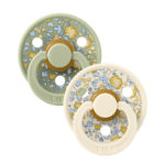 BIBS Набор из 2-х пустышек Liberty Colour Eloise/Sage Mix 6-18 месяцев