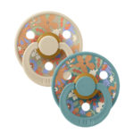 BIBS Набор из 2-х пустышек Liberty Colour June Blossom/Vanilla Hush Mix 6-18 месяцев