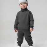 Bodo Костюм из футера с начесом (кофта, брюки) графит