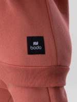 Bodo Костюм из футера с начесом (кофта, брюки) терракотовый — изображение 8