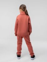 Bodo Костюм из футера с начесом (кофта, брюки) терракотовый — изображение 5