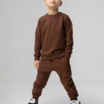 Bodo Костюм из футера (свитшот, джоггеры) коричневый