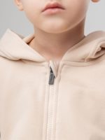 Bodo Костюм из футера (кофта с капюшоном, джоггеры) песочный — изображение 11