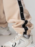 Bodo Костюм из футера (кофта с капюшоном, джоггеры) песочный — изображение 10