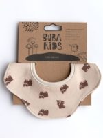 Buba Kids Двусторонний слюнявчик гималайский мишка/лесной олень — изображение 7
