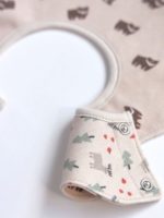 Buba Kids Двусторонний слюнявчик гималайский мишка/лесной олень — изображение 9