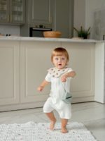 Buba Kids Двусторонний слюнявчик гималайский мишка/лесной олень — изображение 3