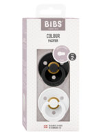 BIBS Набор из 2-х пустышек Colour Latex Black/White 6-18 месяцев — изображение 4