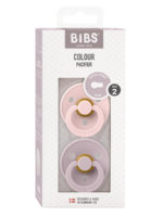 BIBS Набор из 2-х пустышек Colour Latex Blossom/Dusky Lilac 0-6 месяцев — изображение 2