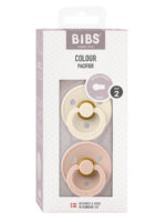 BIBS Набор из 2-х пустышек Colour Latex Ivory/Blush 6-18 месяцев — изображение 3
