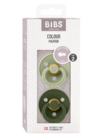 BIBS Набор из 2-х пустышек Colour Latex Sage/Hunter Green 6-18 месяцев — изображение 3