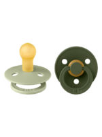 BIBS Набор из 2-х пустышек Colour Latex Sage/Hunter Green 6-18 месяцев — изображение 2