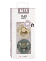BIBS Набор из 2-х пустышек Colour Latex Vanilla/Pine 0-6 месяцев — изображение 3