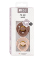 BIBS Набор из 2-х пустышек Colour Latex Woodchuck/Blush 6-18 месяцев — изображение 3